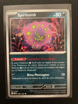 Carte Pokémon - SPIRITOMB 087/132 - Méga évolution