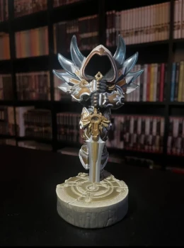 Diablo 3 IlI Mini Statue Tyrael Blizzcon 2011