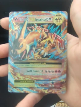 Je vends ma carte pokémon McharizardEX car je n'en veux plus