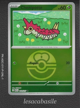 Chenipotte 011/217 reverse Pokeball - ME2.5 - Héros Transcendants (2026)