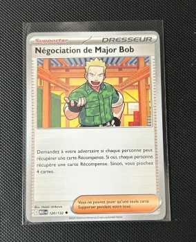 Carte Pokémon - Négociation de Major Bob 120/132 - Méga Évolution