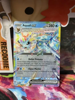 Pokémon Aquali EX 023/131 évolutions prismatiques - EV.8.5