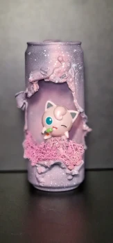 Fan art avec figurine officielle pokemon Rondoudou