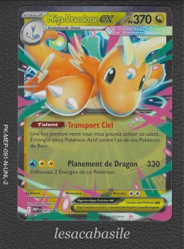 Méga-Dracolosse ex MEP 091 - FR - Promos Méga-Evolution
