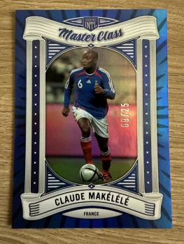2026 Panini INTL France - Insert Master Class#12 Claude Makélélé Légende 9/25