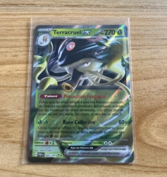 Carte Pokémon terracruel ex 005/091