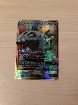 Carte pokémon Wishiwashi GX