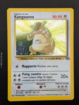 Carte pokemon Kangourex Holo 5/64 - Jungle (2000)