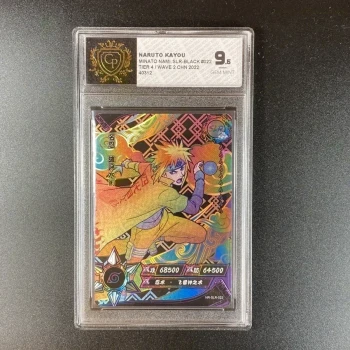 Carte gradee Naruto Kayou Minato Uzumaki slr- CHN GP 9.5