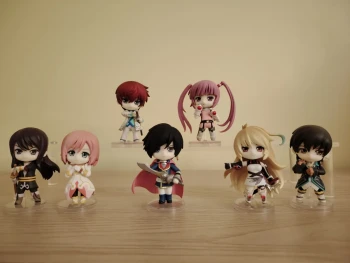 Lot complet 7 figurines Tales of series, collection Nendoroid Petit