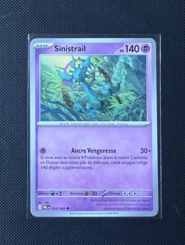 Carte Pokémon - Sinistrail 39/84 - Nuit Noire