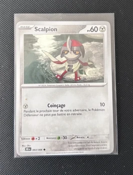 Carte Pokémon - Scalpion 64/86 - Foudre Noire