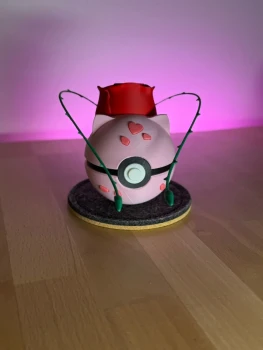 Pokeball Pokemon - Bulbizarre Rose / Pink Bulbasaur