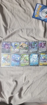 Lot de 10 cartes V françaises de toute édition 2020-2023