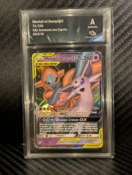 Mentali et Deoxys GX Escouade 72/236 S&L Harmonie Des Esprits 2019 FR CollectAura A