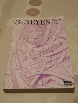 3x3 eyes - tome 34 - sans jaquette
