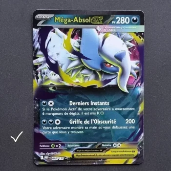 Carte pokemon Méga-Absol ex 086/132 - ME01 - Méga Evolution (2025)