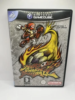 Mario Smash Football Nintendo Gamecube Game GC - Pal Cib Excellent Condition