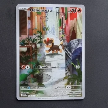 Carte pokemon Hélionceau 139/132 AR - ME01 - Méga Evolution (2025)