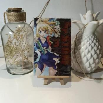 Manga dr stone tome 3 édition limitée métallisé