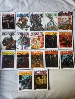 Berserk tomes 1 à 17 – Kentaro Miura – Glénat