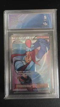 Carte Gradée Pokémon Collect Aura  Carolina 122/122 9 n°677528454
