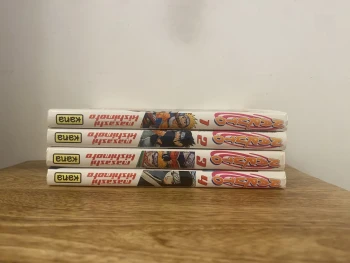 Naruto tome 1 a 4