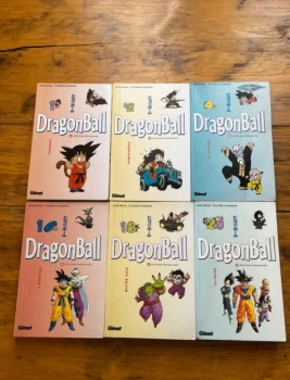 6 tomes dragon ball