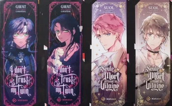 Goodies Manga Shojo Webtoon Marque Pages Collection Kotoon