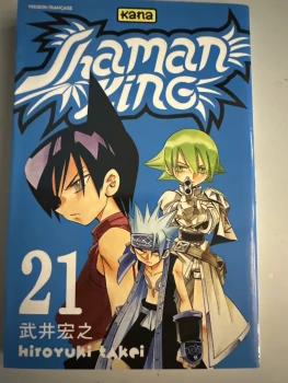 Manga shaman King vol 21 neuf