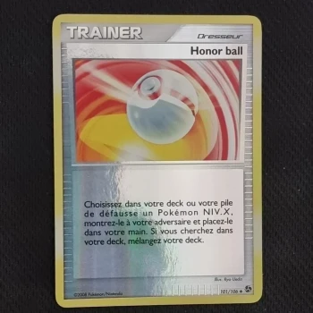Carte pokemon Honor ball Reverse 101/106 - DP - Duels au Sommet (2008)