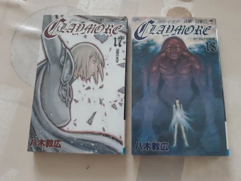Lot 2 mangas japonais - Claymore - 17 et 18
