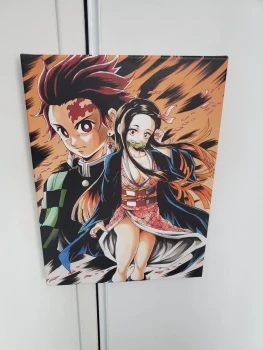 Tableau demon slayer neuf