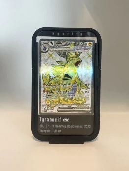 Kyurity - Carte Pokémon Tyranocif ex 211/197 - Collection Flammes Obsidiennes