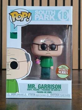 Funko Pop South Park Mr. Garrison n°18 – Specialty Series avec boîte