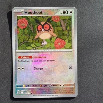 Carte pokemon Hoothoot 077/131 POKEBALL - EV8.5  Evolutions prismatiques