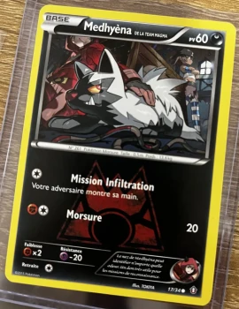 Carte Pokémon Medhyèna de la team Magma 17/34