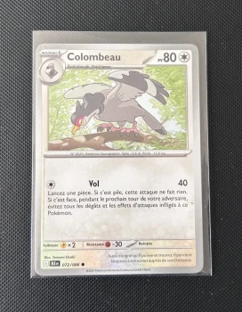 Carte Pokémon - Colombeau 72/86 - Foudre Noire