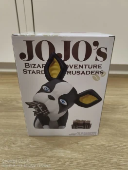 JOJO BIZARRE ADVENTURE PAT 3 - Iggy - Figurine Sofvimates 15cm