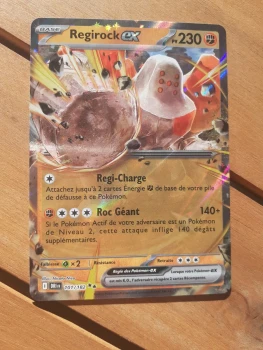 Carte Pokémon Regirock EX 101/182 EV10 Rivalités destinées - Neuve
