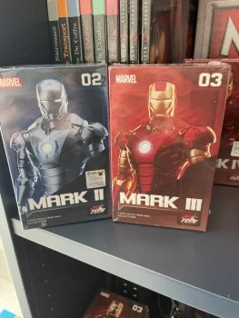 Figurine Iron man mark II et III