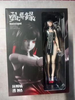 Mental agent cyberpunk exorcist action figure