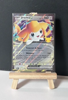 Carte Pokémon - Jirachi Ex 102/128 - 30ème Anniversaire