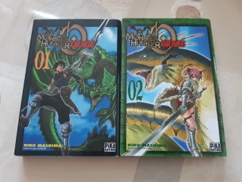 Lot 2 mangas - Monster hunter orage - tomes 1 et 2