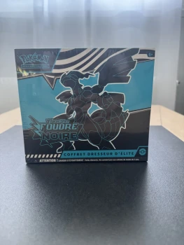 Pokémon Coffret Dresseur Élite (ETB) Foudre Noire Écarlate etViolet EV10.5Neuf Français