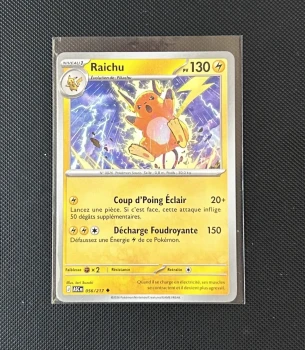 Carte Pokémon - Raichu 56/217 - Héros Transcendants