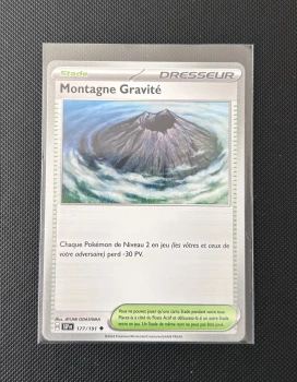 Carte Pokémon - Montagne Gravité 177/191 - Étincelle Déferlante
