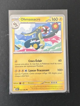 Carte Pokémon - Ohmassacre 32/86 - Foudre Noire