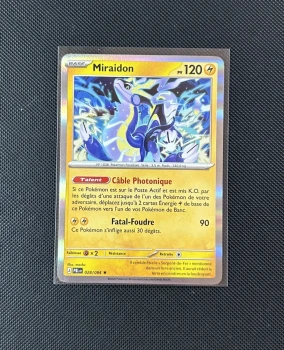 Carte Pokémon - Miraidon 28/84 - Holo - Nuit Noire
