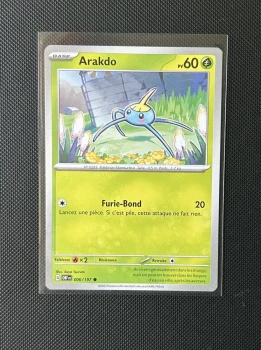 Carte Pokémon - Arakdo 6/197 - Flammes Obsidiennes